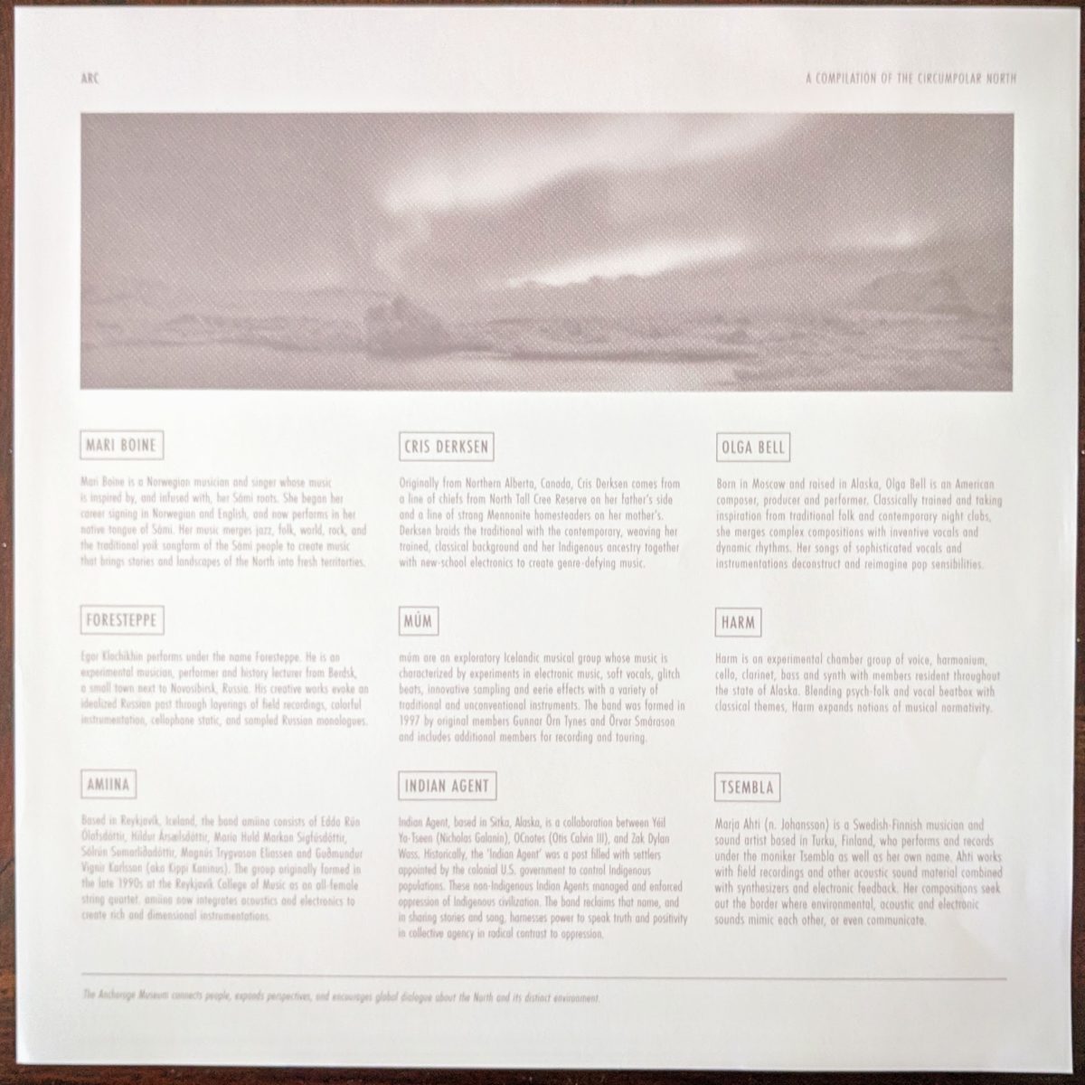 Anchorage Museum Vinyl Release